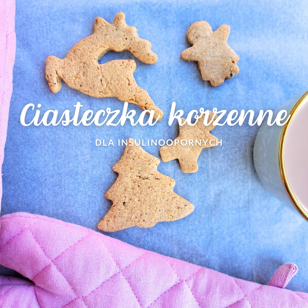 Ciasteczka korzenne dla INSULINOOPORNYCH