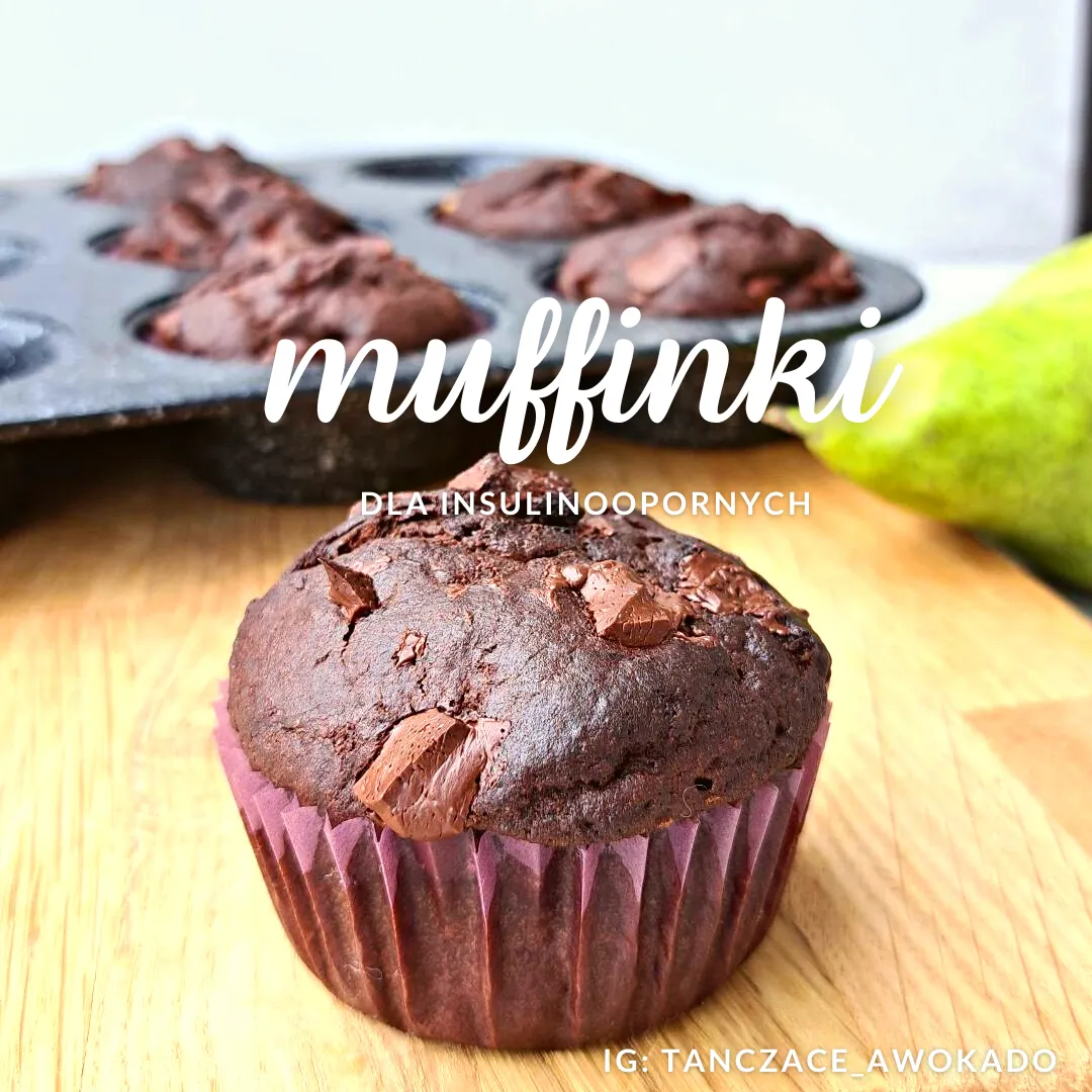 Czekoladowe muffinki dla insulinoopornych
