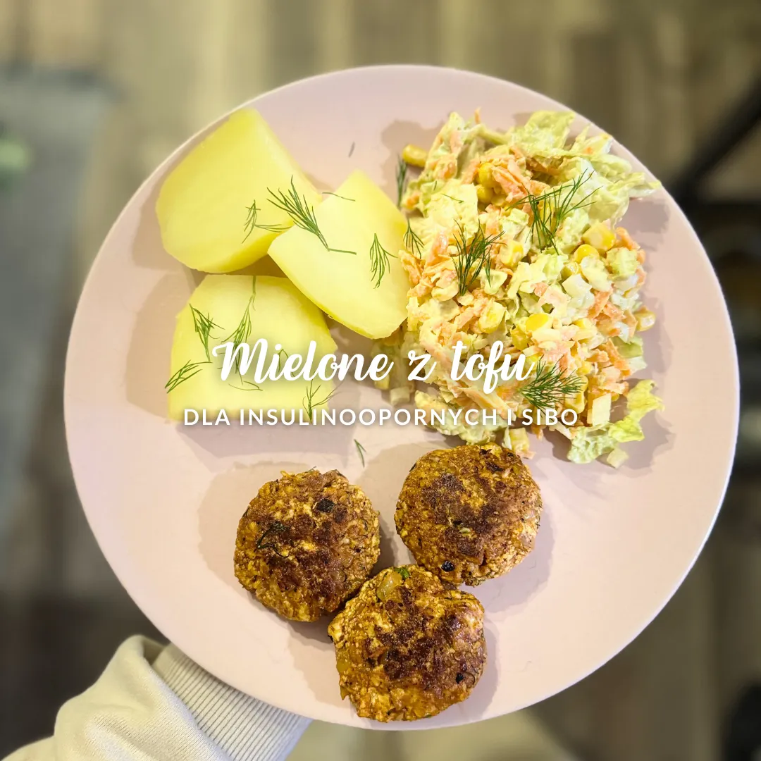 Mielone z tofu dla INSULINOOPORNYCH i SIBO