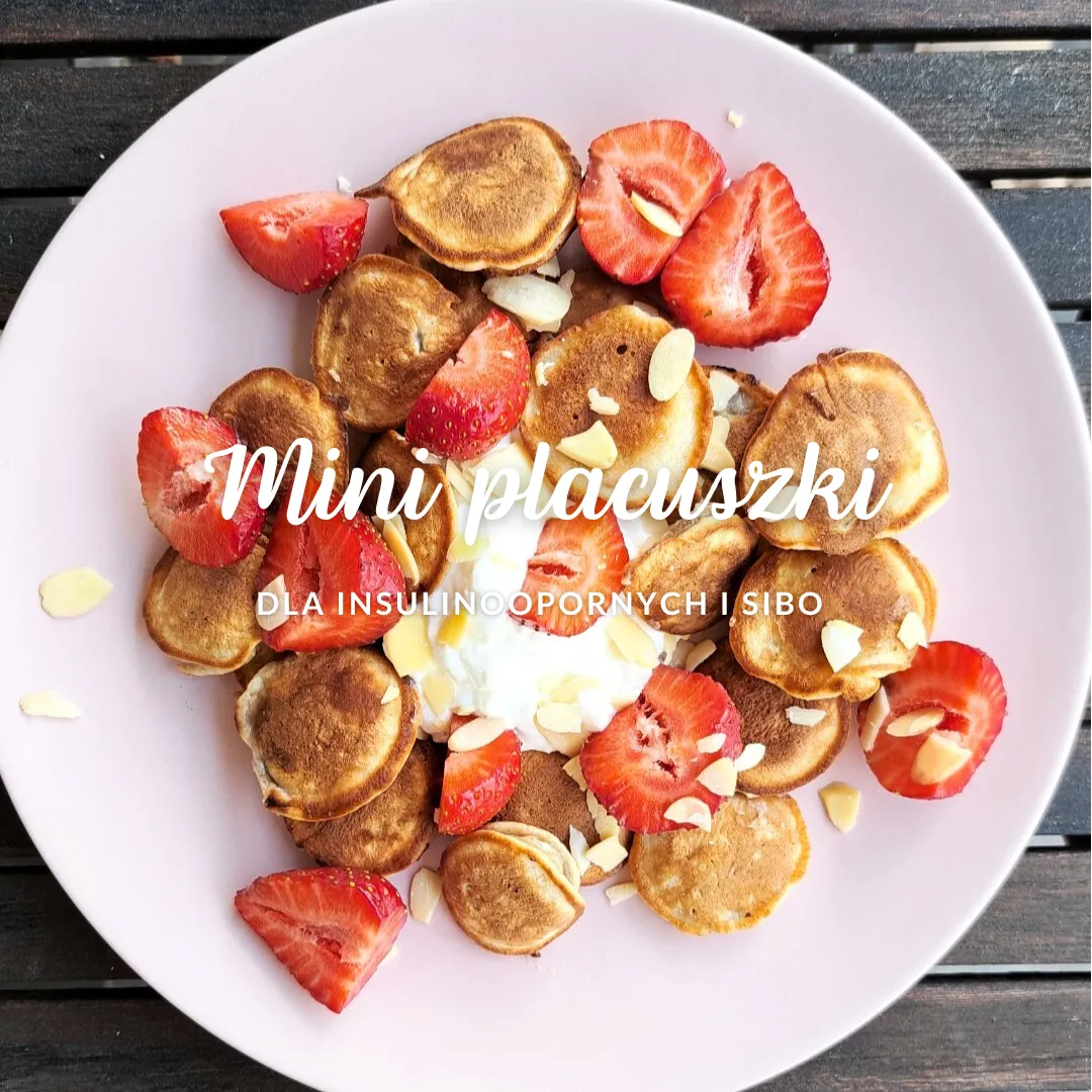 🍌🍓Mini-placuszki dla INSULINOOPORNYCH i SIBO