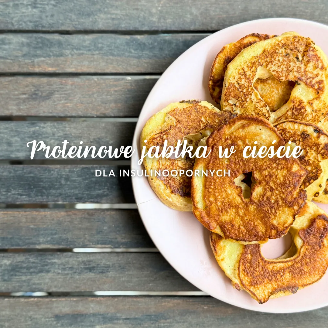 Proteinowe jabłka w cieście DLA INSULINOOPORNYCH