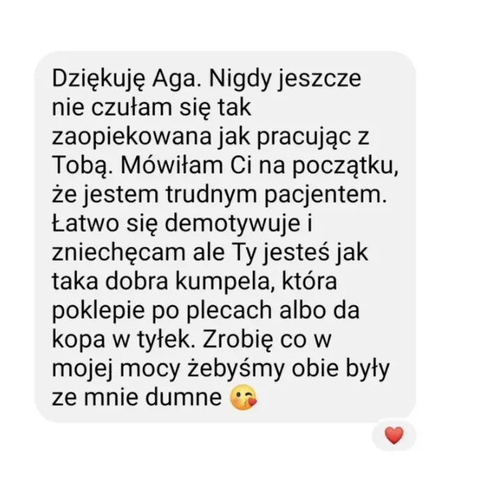 Client review 19: a message or result of our work together