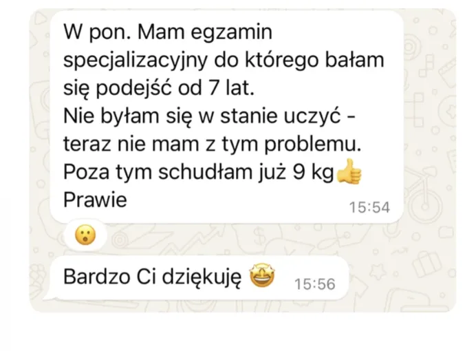 Client review 28: a message or result of our work together